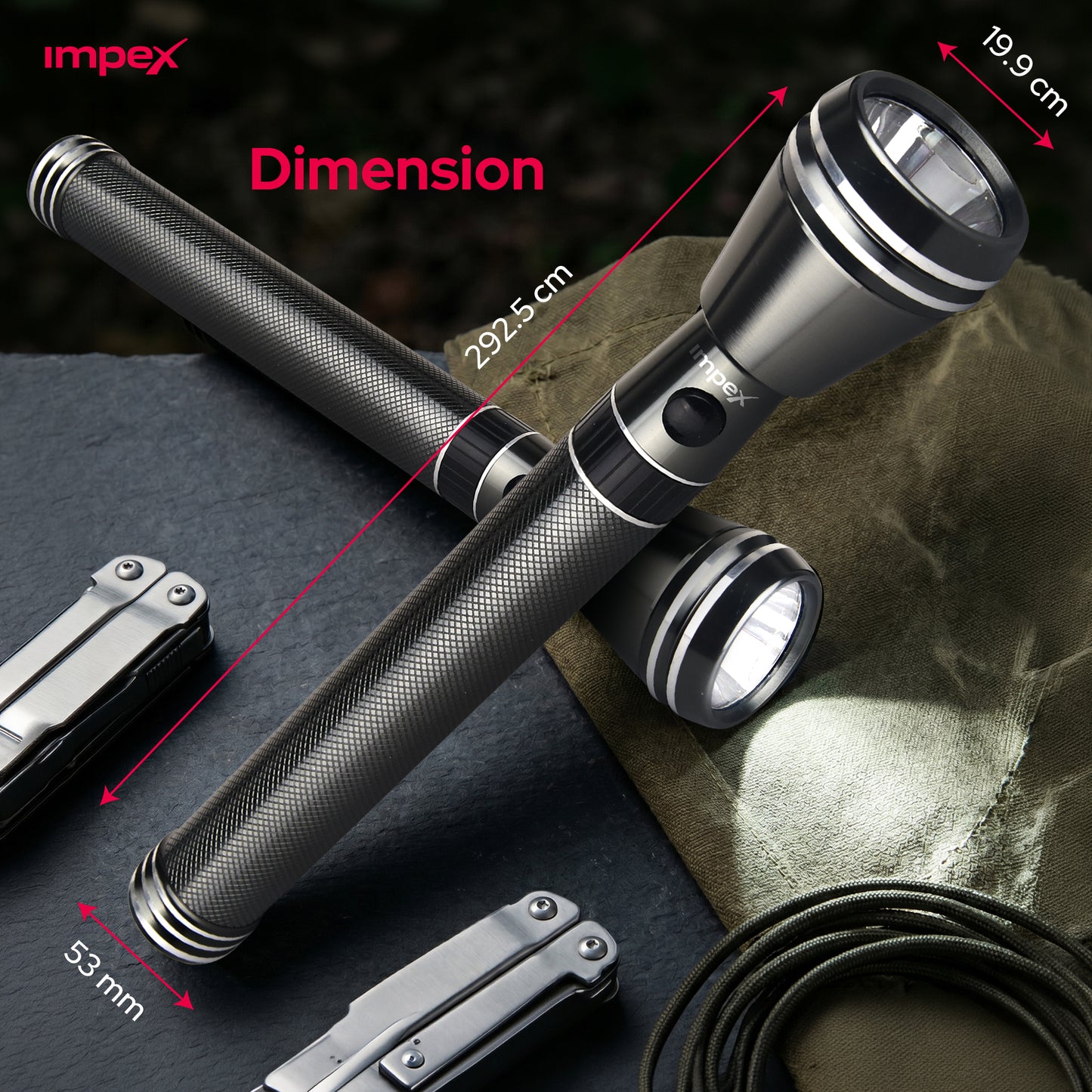 كشاف ضوئي Flash Light Combo - CB 2226