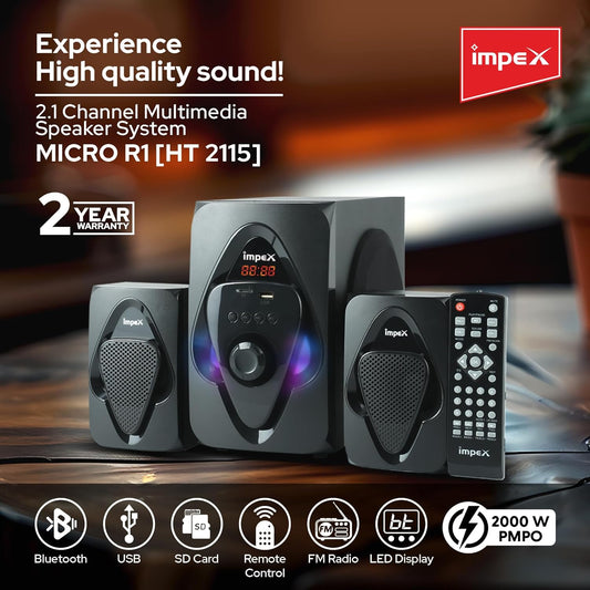 سماعة نظام صوتي IX مايكرو R 1 HT 2115