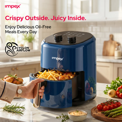 Impex 4.5 Ltr. Mechanical Air Fryer (AF4500) مقلاة هوائية