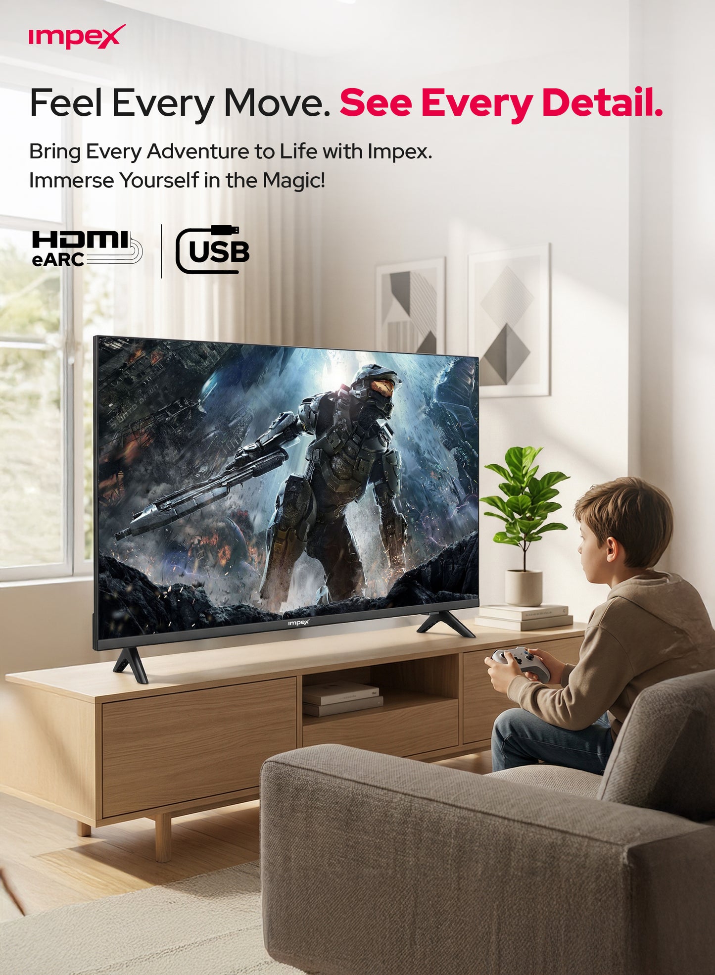 IMPEX LED TV GLORIA 32 Television