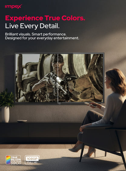 IMPEX 40 INCH FHD SMART TV (GLORIA 40 SMART)التلفاز