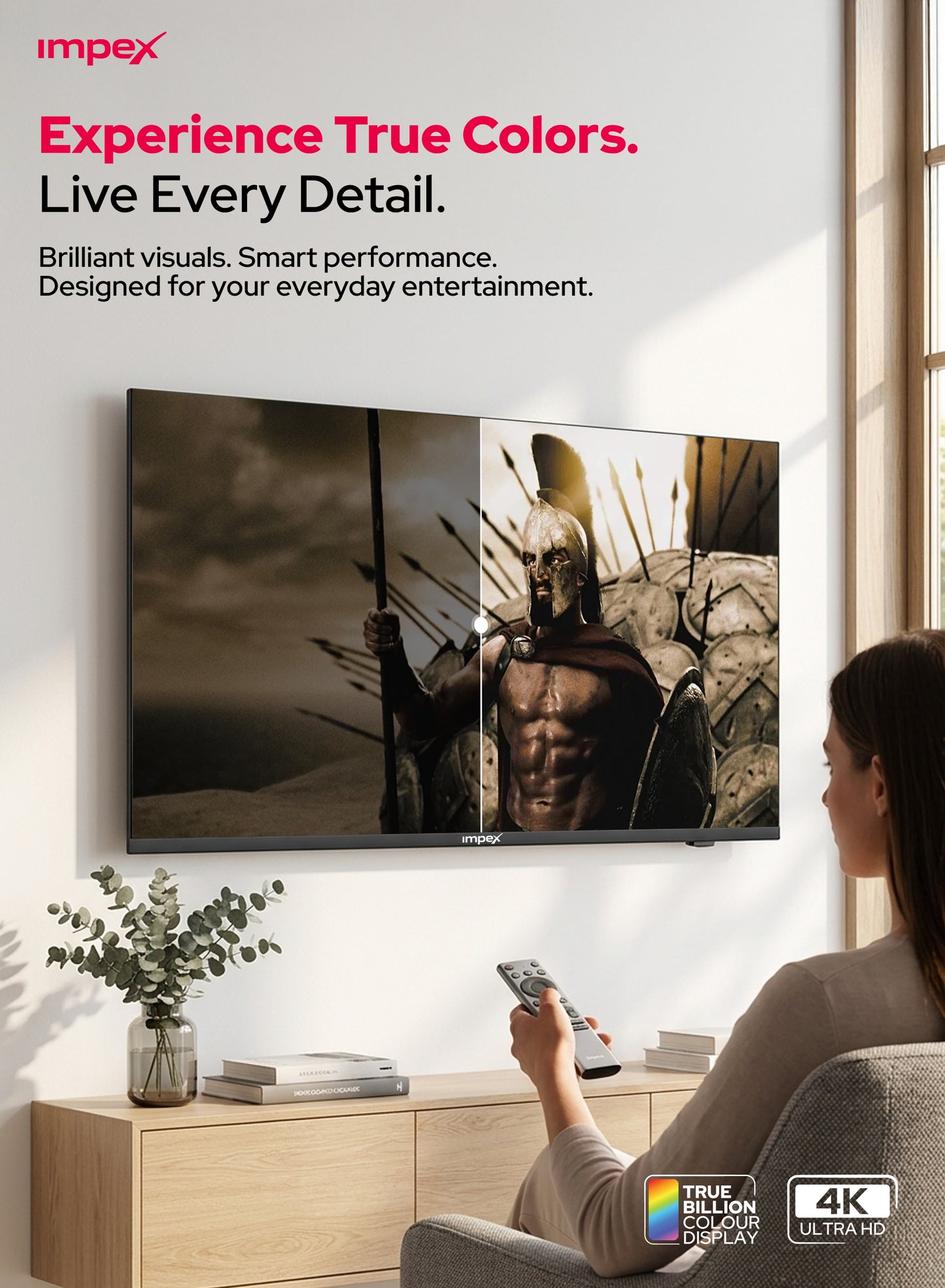 IMPEX QLED Smart LED TV (GLORIA50Q) التلفاز