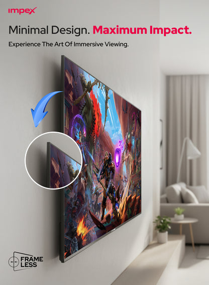IMPEX 70 بوصة تلفزيون ذكي بتقنية LED فائق الدقة 4K (GLORIA 70 SMART)