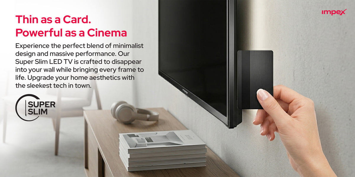 IMPEX 40 INCH FHD SMART TV (GLORIA 40 SMART)التلفاز