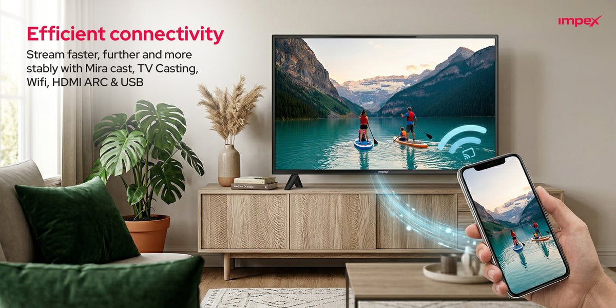 IMPEX 40 INCH FHD SMART TV (GLORIA 40 SMART)التلفاز