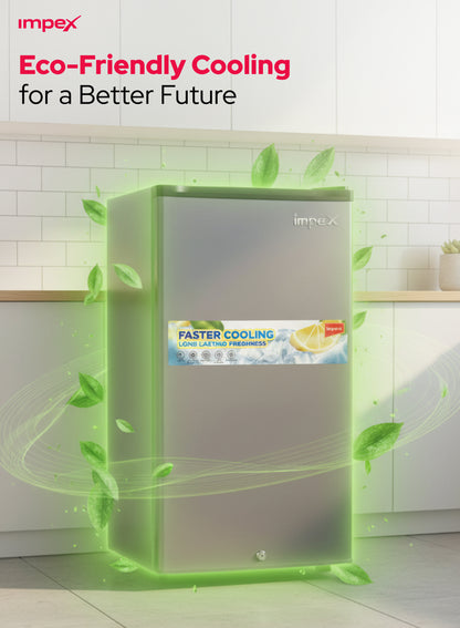 Impex 90L Single Door Refrigerator (IMRF140C) ثلاجة
