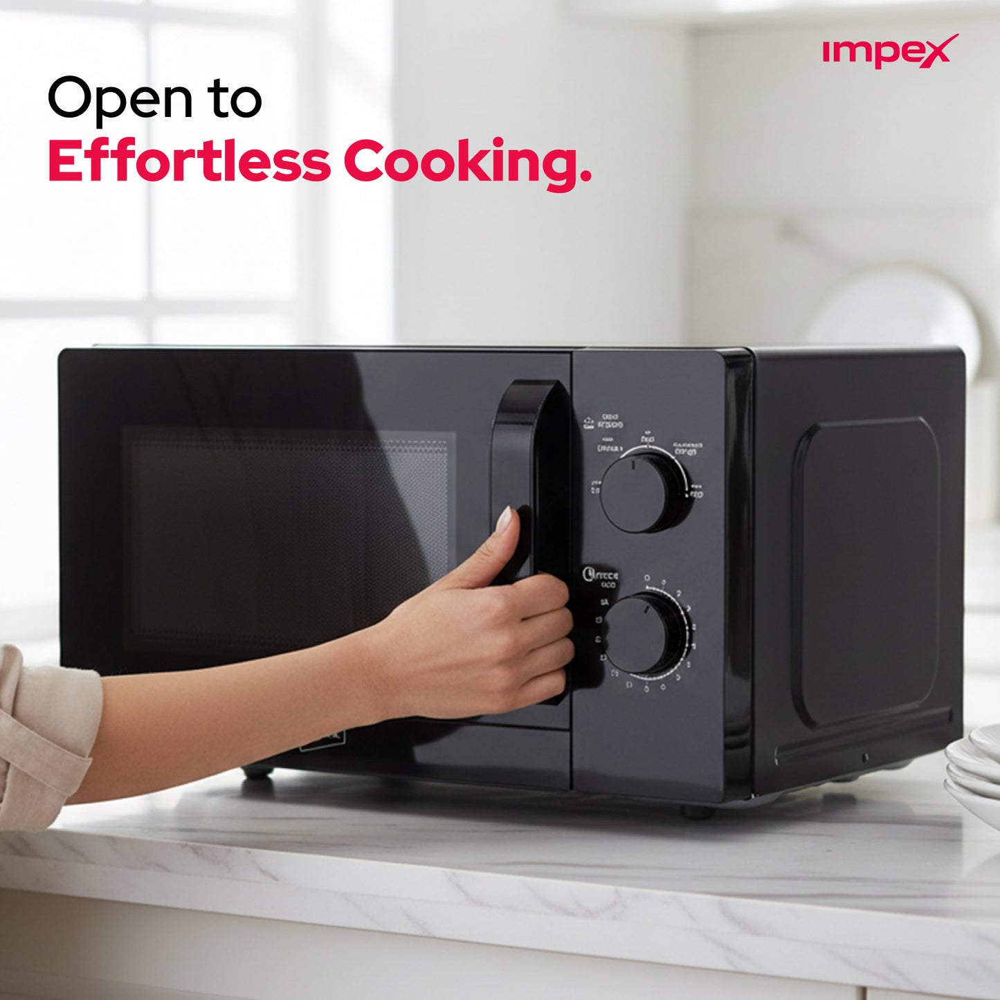 Impex 20Ltr Microwave Oven MO 8101A فرن المايكرويف