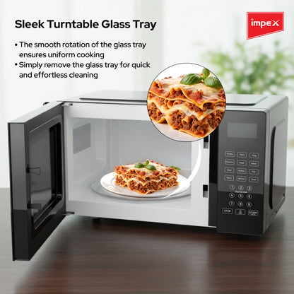 Impex 20Ltr Digital Microwave Oven 700W (MO8101DB) فرن المايكرويف