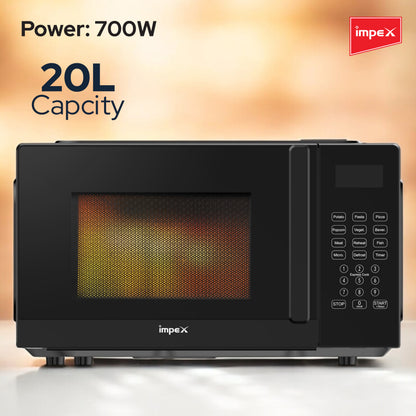 Impex 20Ltr Digital Microwave Oven 700W (MO8101DB) فرن المايكرويف