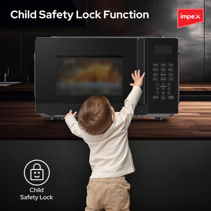 Impex 20Ltr Digital Microwave Oven 700W (MO8101DB) فرن المايكرويف