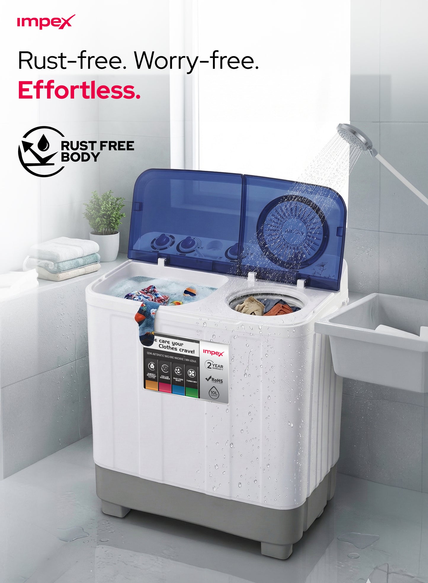 غسالة ملابس Washing Machine WM 4202