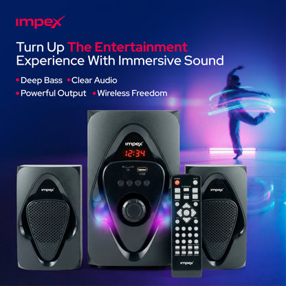 سماعة نظام صوتي IX مايكرو R 1 HT 2115